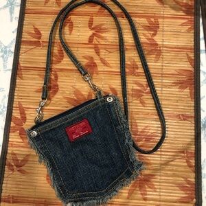 HOTKISS denim mini purse
